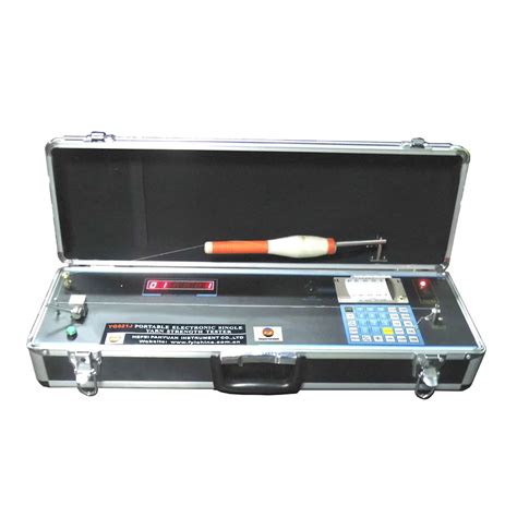 portable single yarn strength tester Brand manufacturer|yarn breaking strength tester.